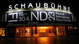 Festival Internationale Neue Dramatik in der Schaubühne am Lehniner Platz Berlin (2023), Foto: IMAGO / Martin Müller